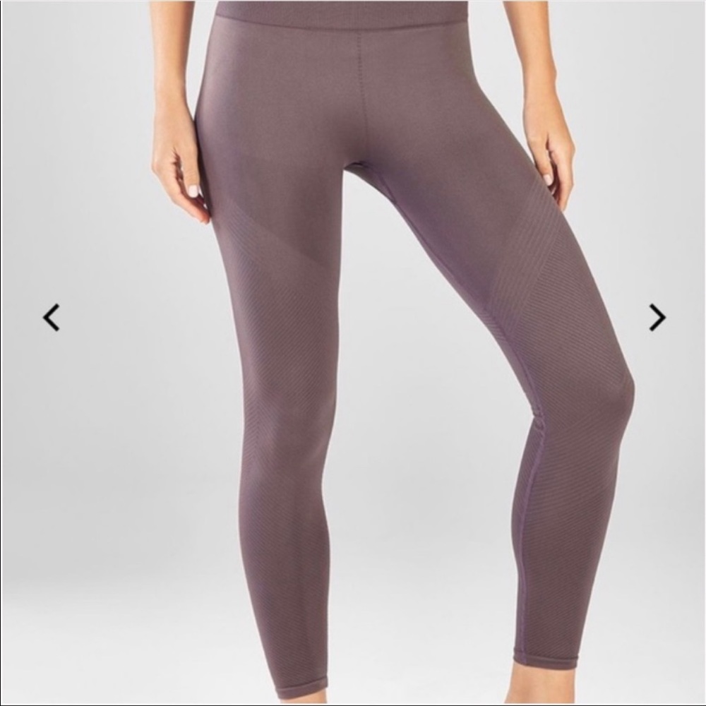 Fabletics, seamless, size small, purple/gray tone